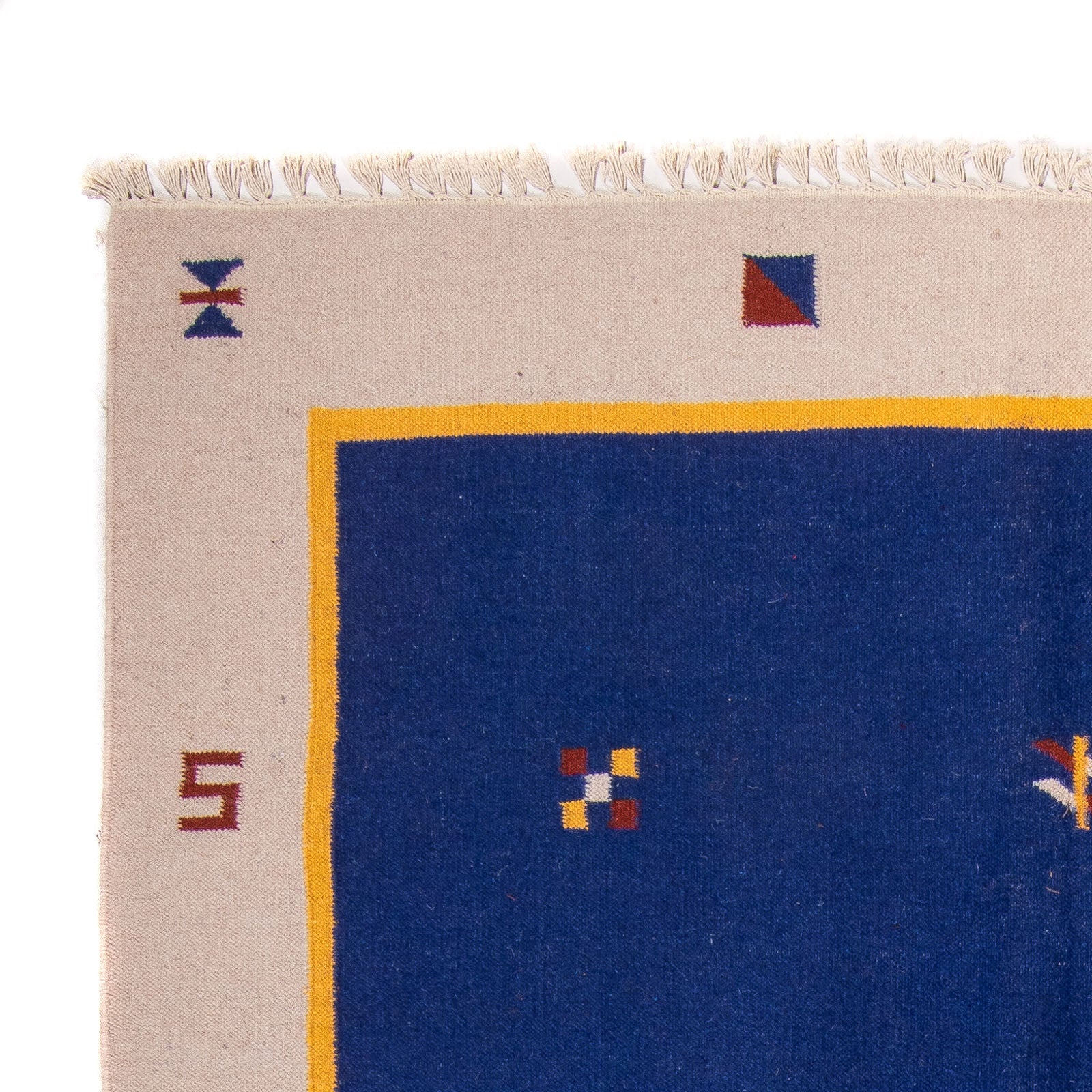 Alfombra Kelim - Tendencia - 240 x 170 cm - azul oscuro