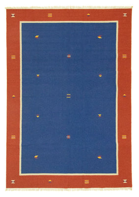 Alfombra Kelim - Tendencia - 300 x 200 cm - azul