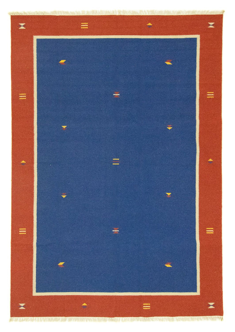 Alfombra Kelim - Tendencia - 300 x 200 cm - azul