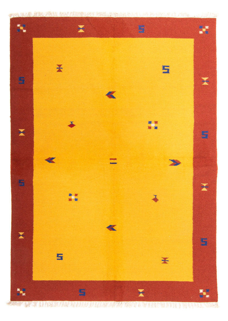 Alfombra Kelim - Tendencia - 240 x 170 cm - oro