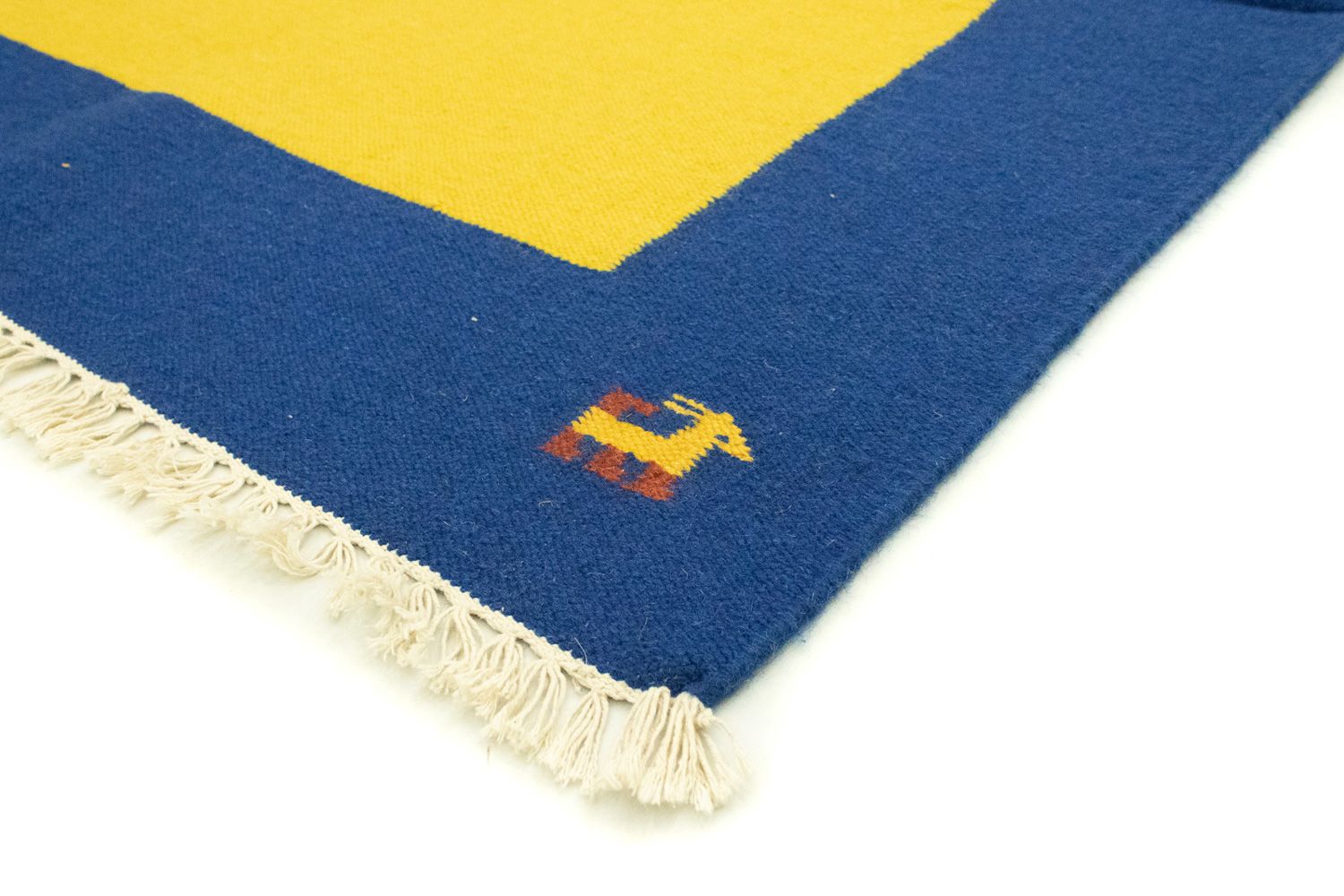 Alfombra Kelim - Tendencia - 300 x 200 cm - amarillo