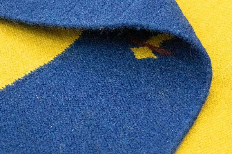 Alfombra Kelim - Tendencia - 300 x 200 cm - amarillo