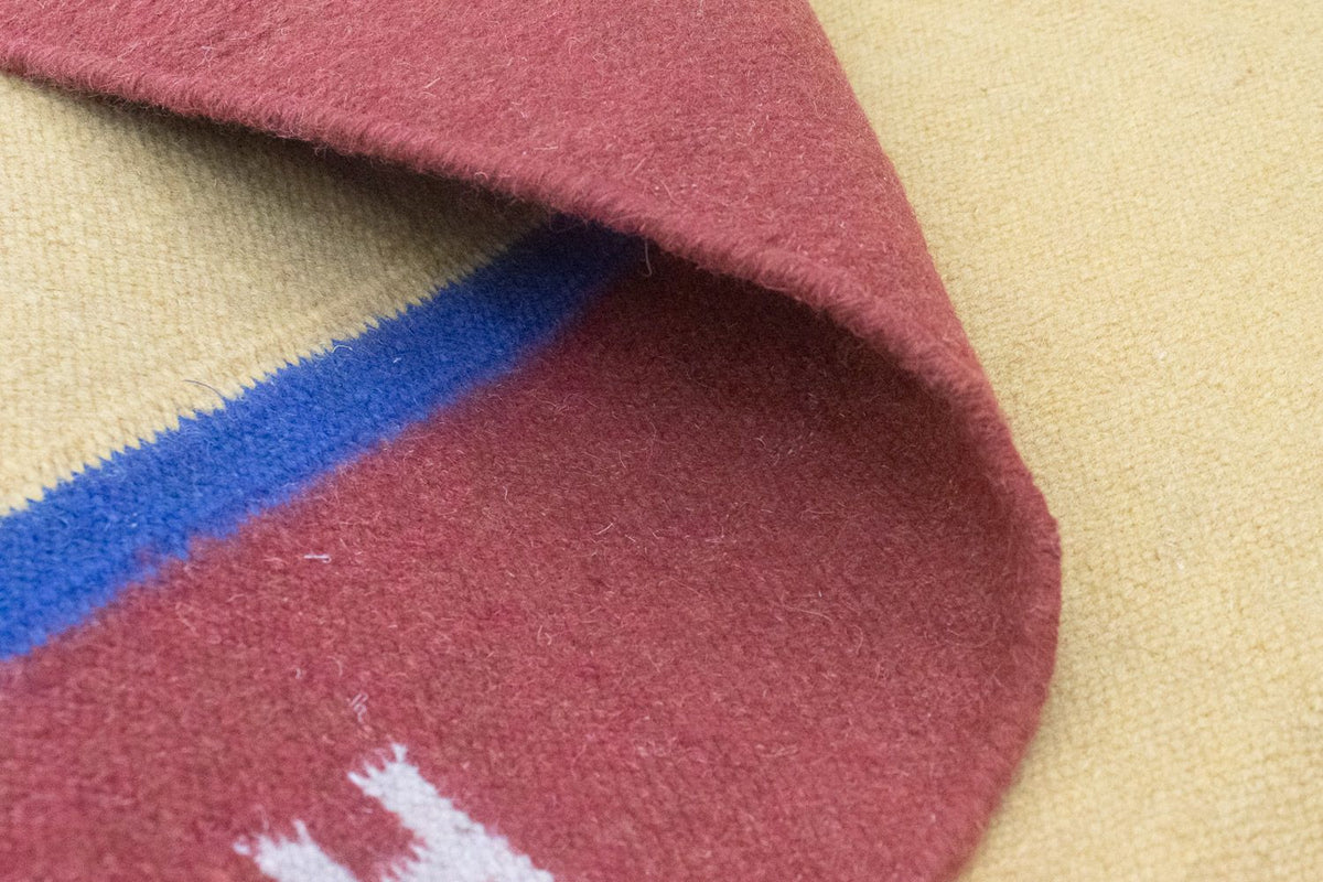 Alfombra Kelim - Tendencia - 200 x 140 cm - amarillo