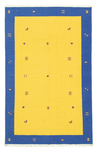 Alfombra Kelim - Tendencia - 300 x 200 cm - amarillo