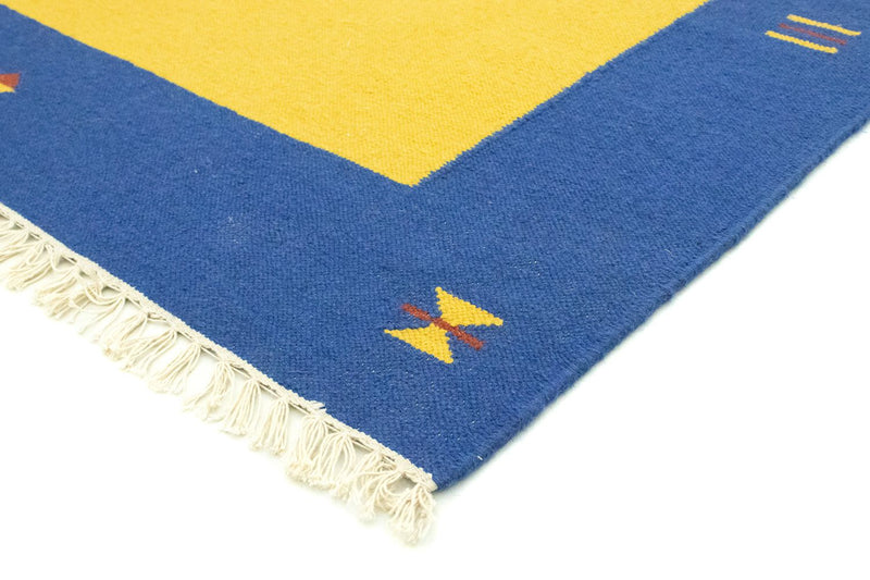 Alfombra Kelim - Tendencia - 300 x 200 cm - amarillo