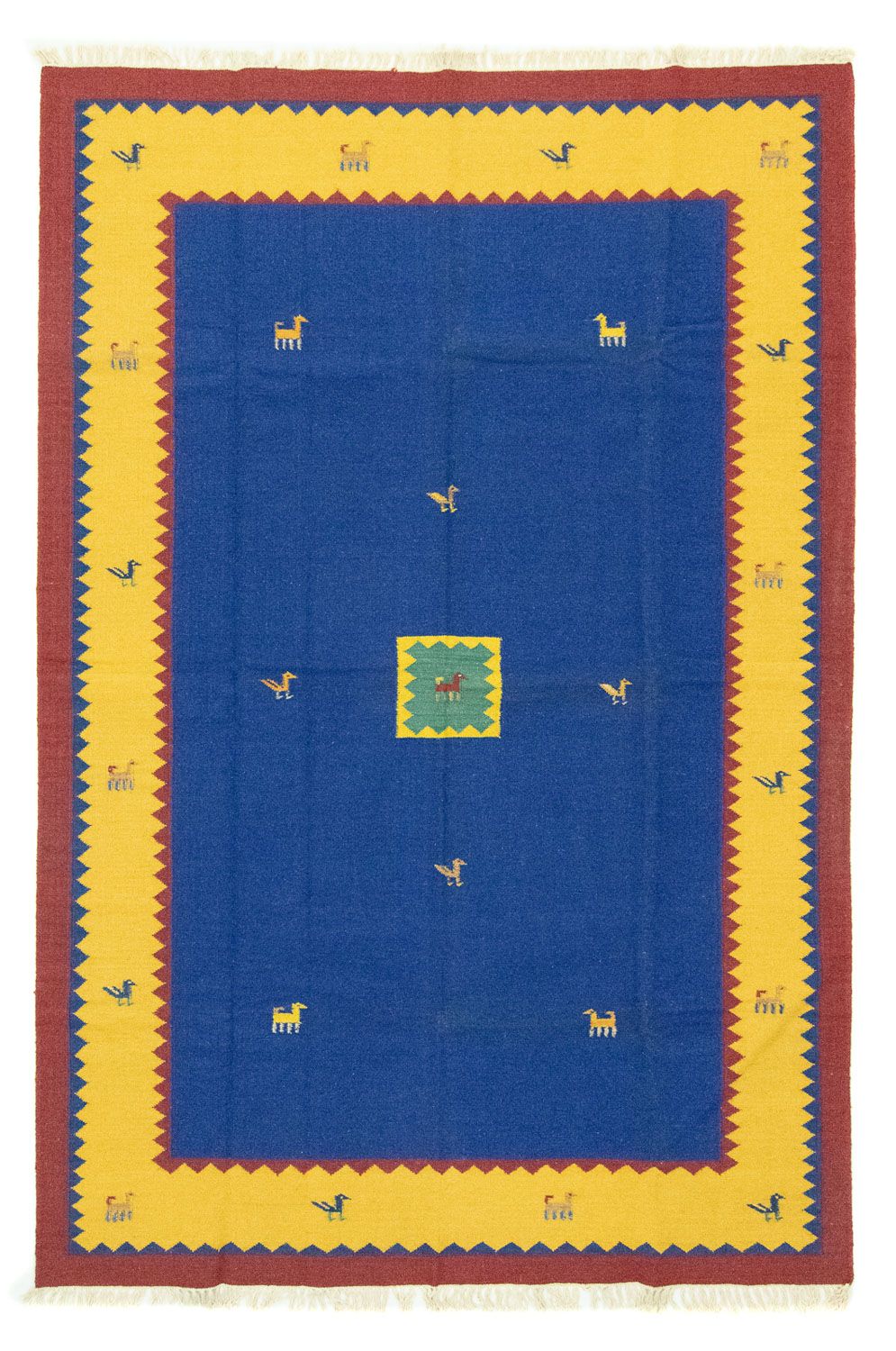 Alfombra Kelim - Tendencia - 300 x 200 cm - azul