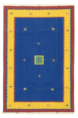 Alfombra Kelim - Tendencia - 300 x 200 cm - azul