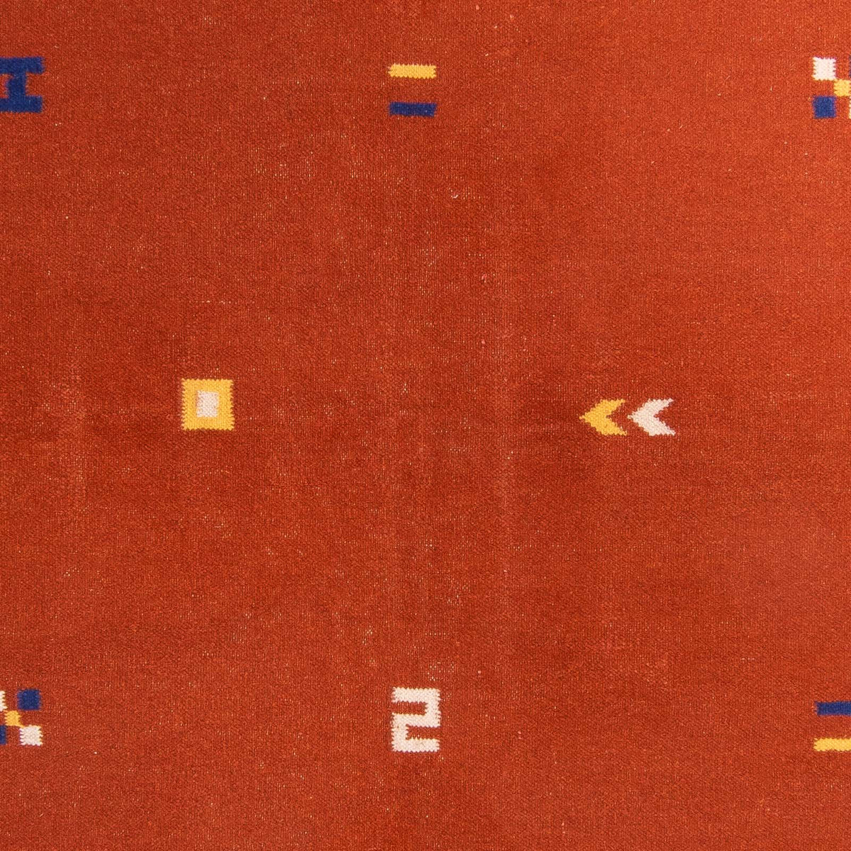 Alfombra Kelim - Tendencia - 240 x 170 cm - rojo oscuro