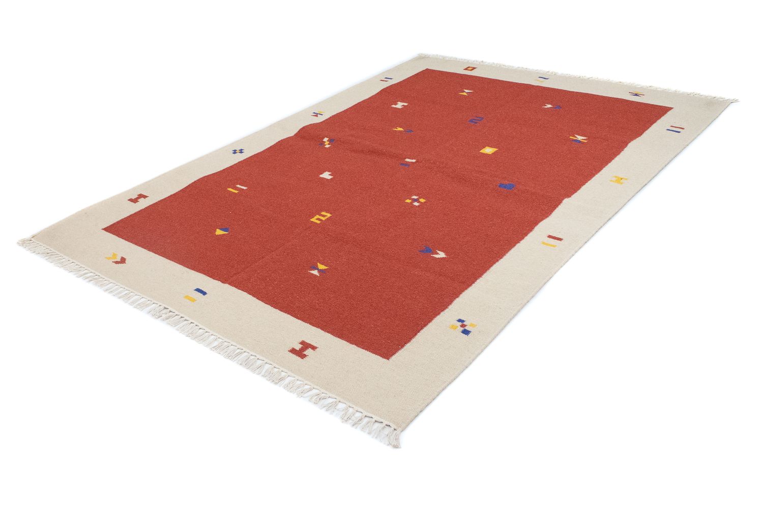 Alfombra Kelim - Tendencia - 240 x 170 cm - óxido