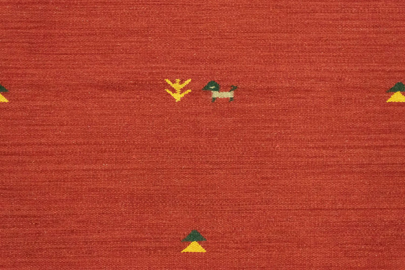 Alfombra Kelim - Tendencia - 180 x 120 cm - óxido