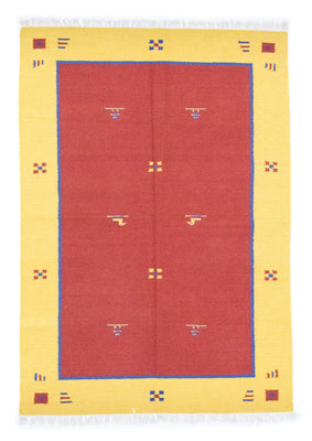 Alfombra Kelim - Tendencia - 200 x 140 cm - rojo