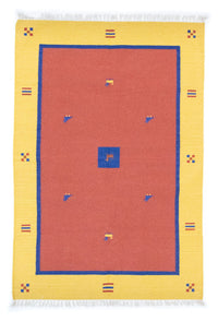 Alfombra Kelim - Tendencia - 200 x 140 cm - rojo – product image