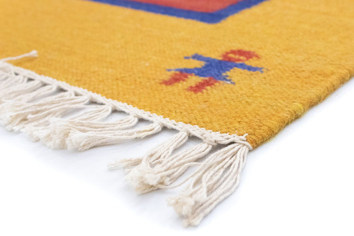 Kilim moderno Alfombra 140x200cm - Alfombra de lana