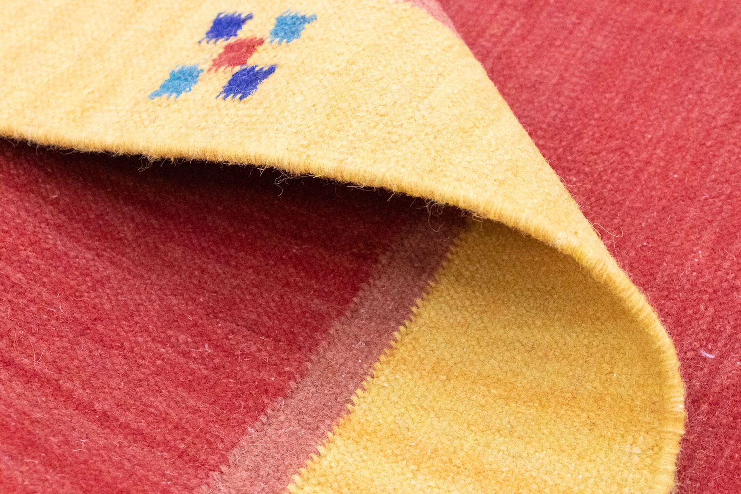 Alfombra Kelim - Tendencia - 200 x 140 cm - rojo
