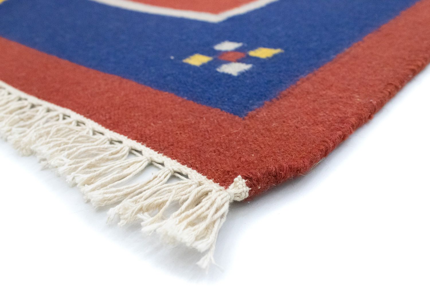 Alfombra Kelim - Tendencia - 200 x 140 cm - naranja