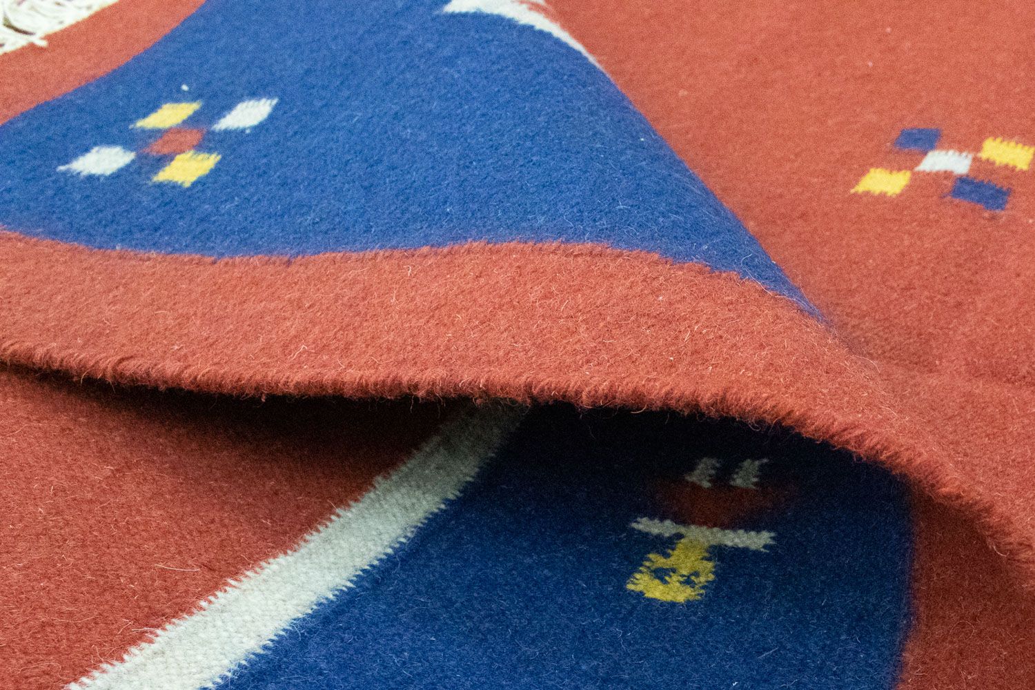 Alfombra Kelim - Tendencia - 200 x 140 cm - naranja