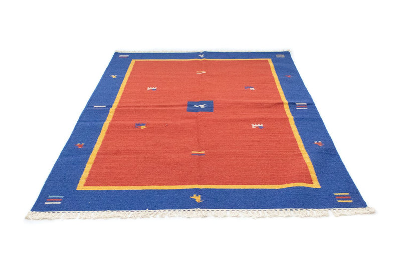 Alfombra Kelim - Tendencia - 200 x 140 cm - naranja