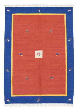 Alfombra Kelim - Tendencia - 200 x 140 cm - naranja