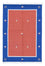 Alfombra Kelim - Tendencia - 200 x 140 cm - rojo
