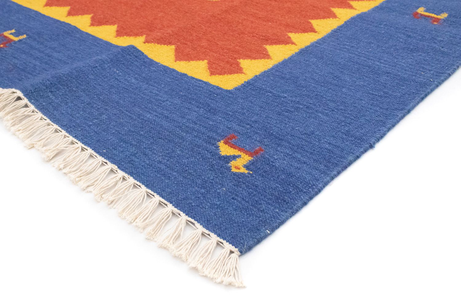 Alfombra Kelim - Tendencia - 300 x 200 cm - naranja