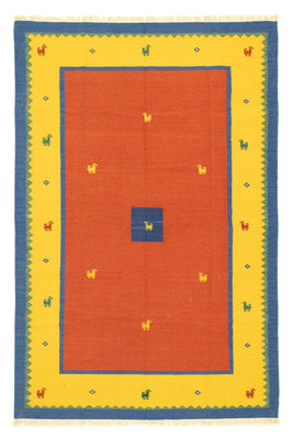 Alfombra Kelim - Tendencia - 300 x 200 cm - naranja