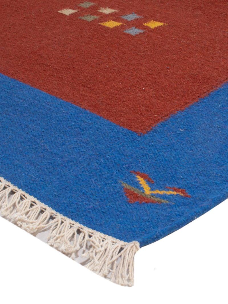 Kelim Teppich - Trendy - 240 x 170 cm - rost