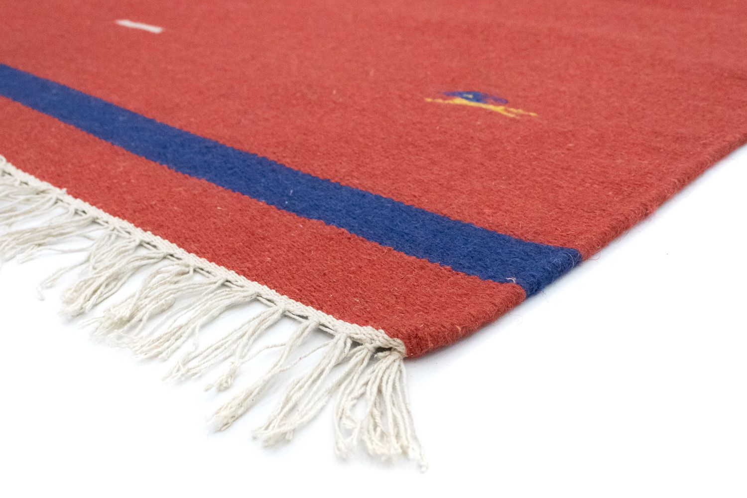 Alfombra Kelim - Tendencia - 180 x 120 cm - rojo