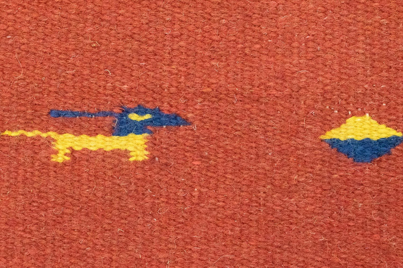 Alfombra Kelim - Tendencia - 200 x 140 cm - rojo