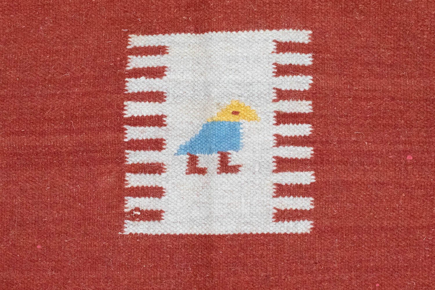 Alfombra Kelim - Tendencia - 200 x 140 cm - rojo