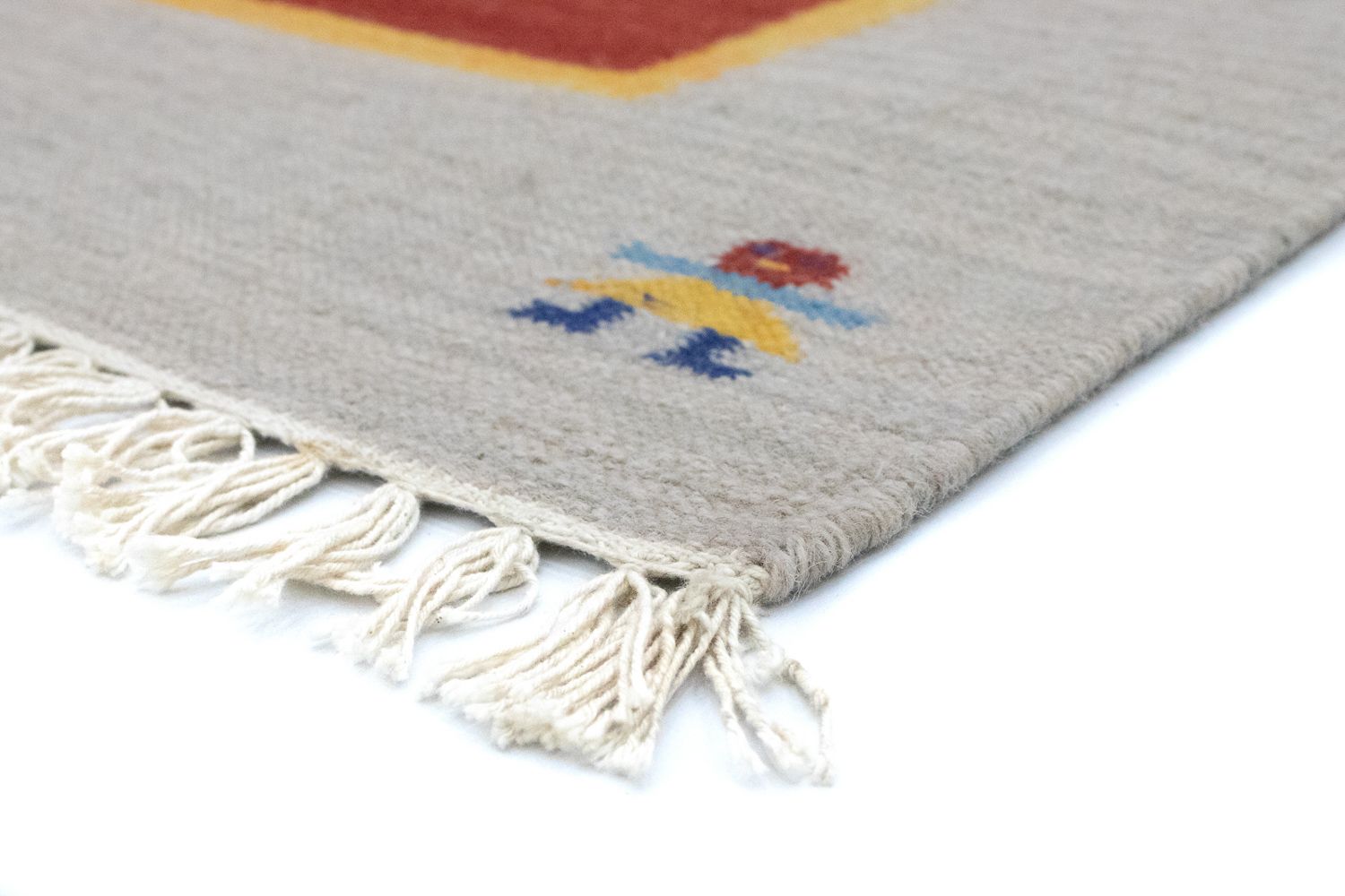 Alfombra Kelim - Tendencia - 200 x 140 cm - rojo
