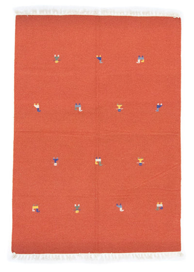 Kilim moderno Alfombra 140x200cm - Alfombra de lana