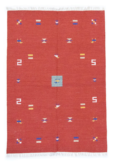 Kilim moderno Alfombra 140x200cm - Alfombra de lana