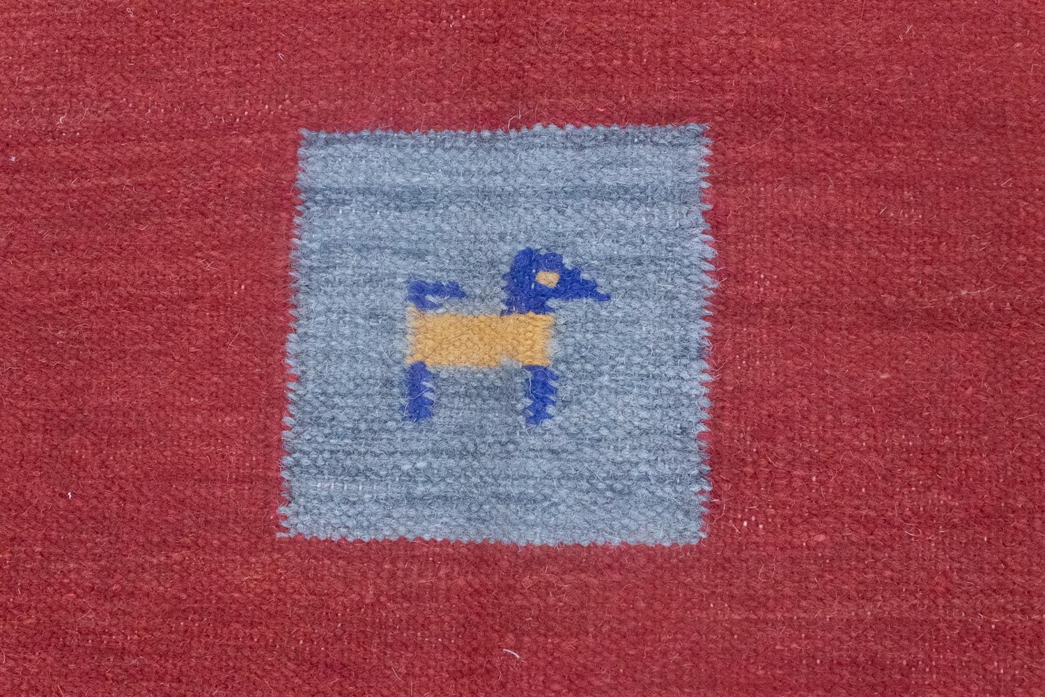 Alfombra Kelim - Tendencia - 200 x 140 cm - rojo