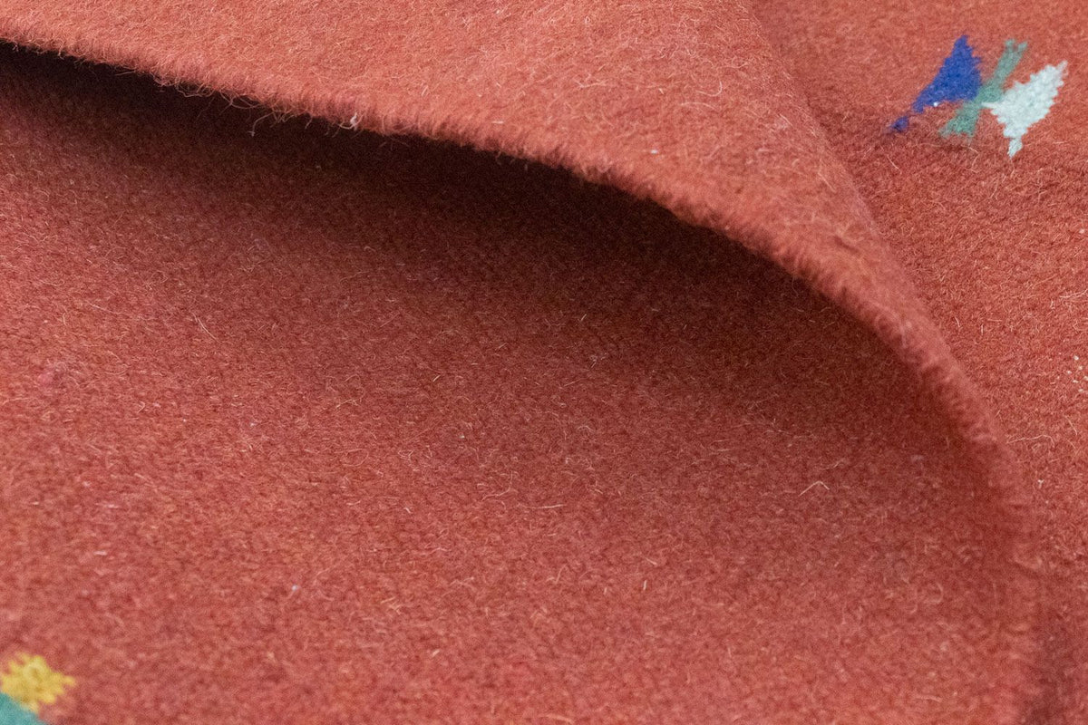 Alfombra Kelim - Tendencia - 200 x 140 cm - naranja