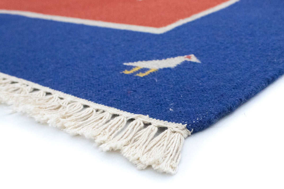 Kilim moderno Alfombra 140x200cm - Alfombra de lana