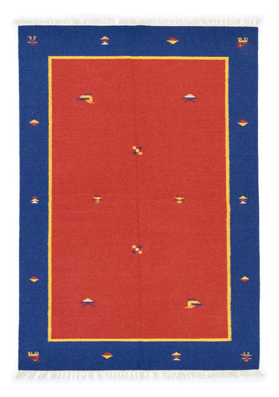 Kilim moderno Alfombra 140x200cm - Alfombra de lana