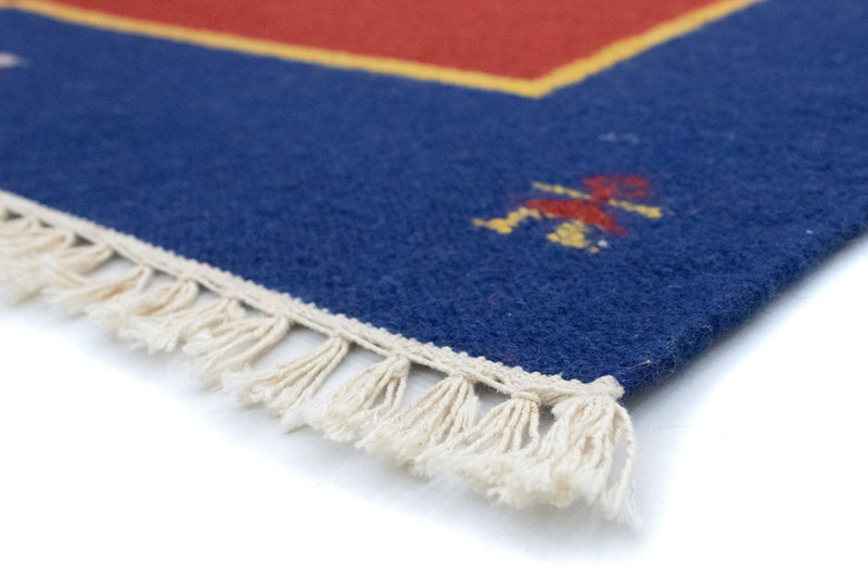 Alfombra Kelim - Tendencia - 200 x 140 cm - rojo