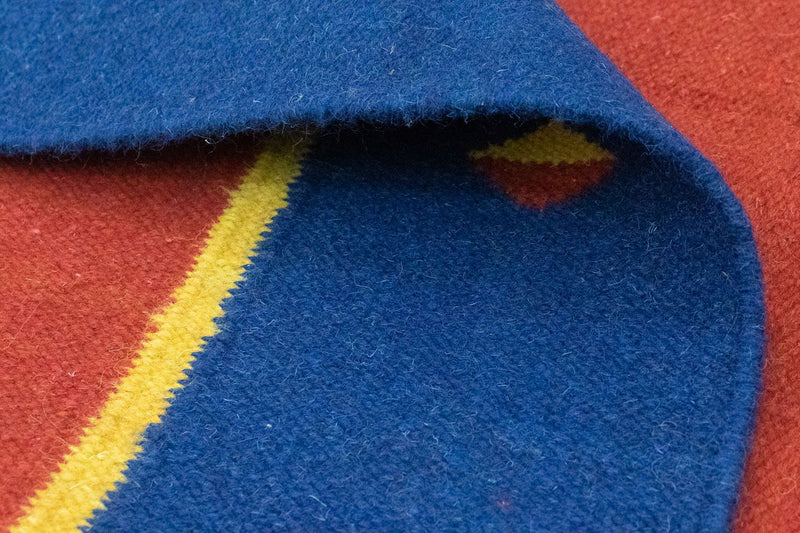 Alfombra Kelim - Tendencia - 200 x 140 cm - rojo