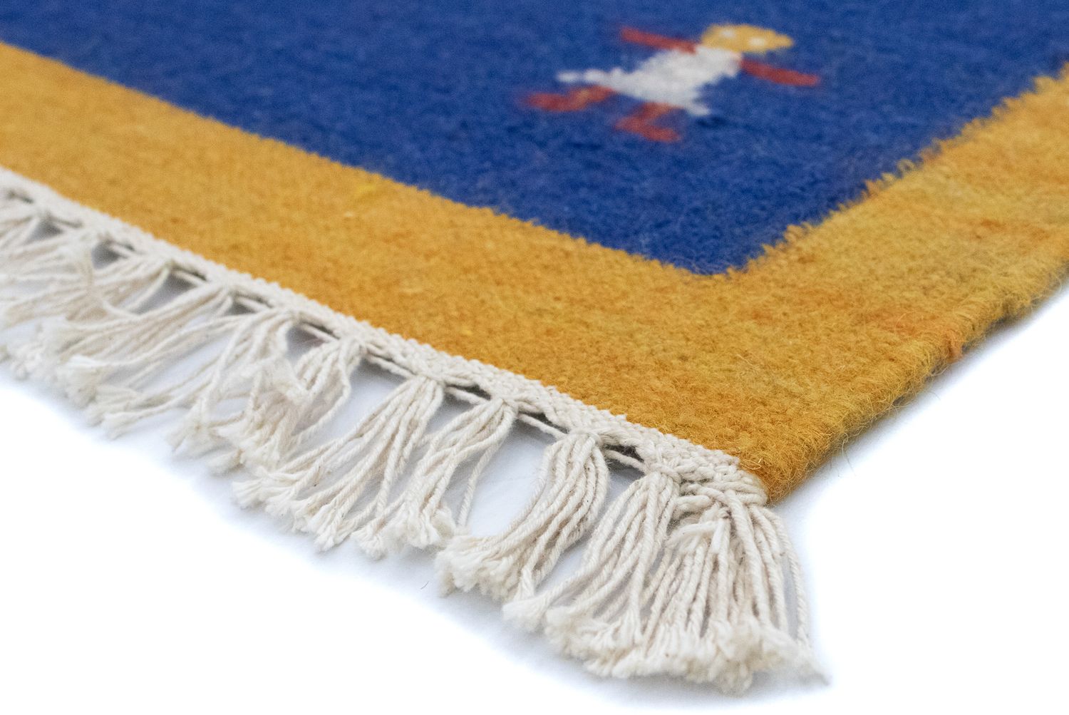 Alfombra Kelim - Tendencia - 200 x 140 cm - naranja