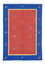Alfombra Kelim - Tendencia - 200 x 140 cm - rojo