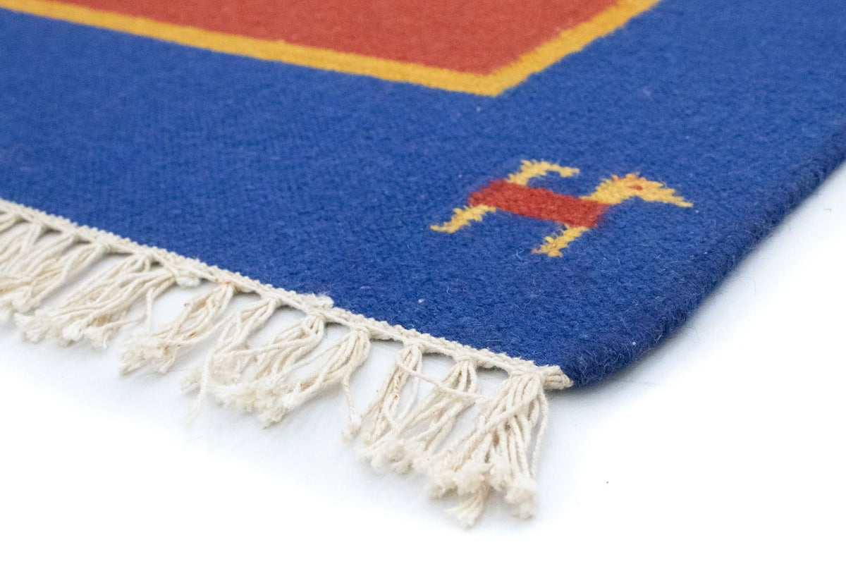 Kilim moderno Alfombra 140x200cm - Alfombra de lana