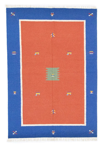 Kilim moderno Alfombra 140x200cm - Alfombra de lana