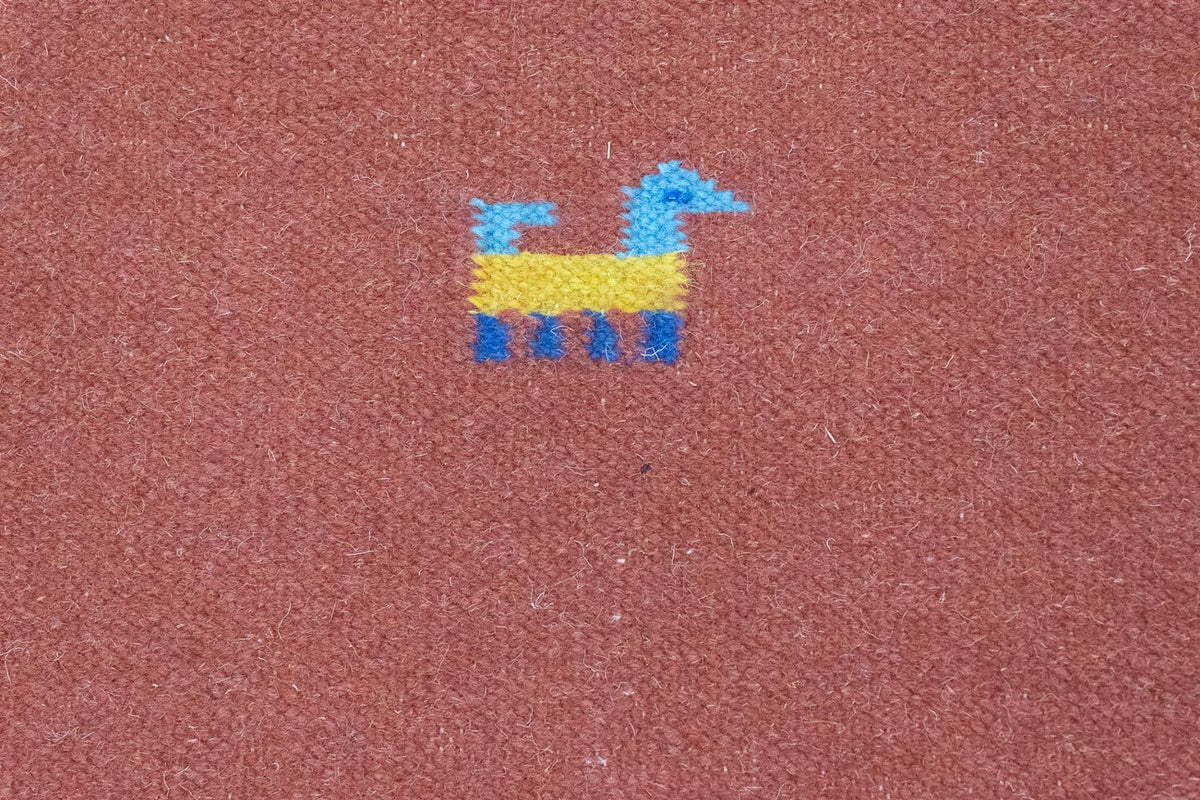 Alfombra Kelim - Tendencia - 200 x 140 cm - naranja