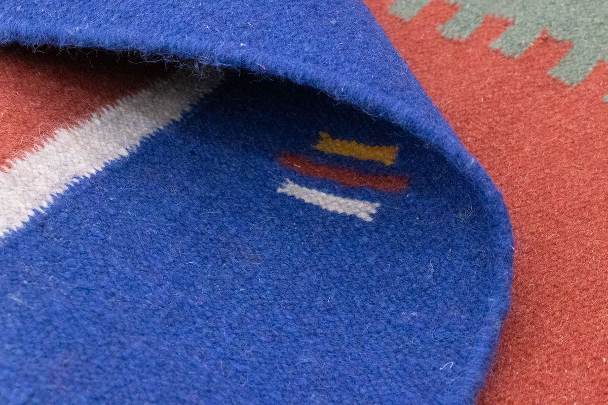 Alfombra Kelim - Tendencia - 200 x 140 cm - naranja