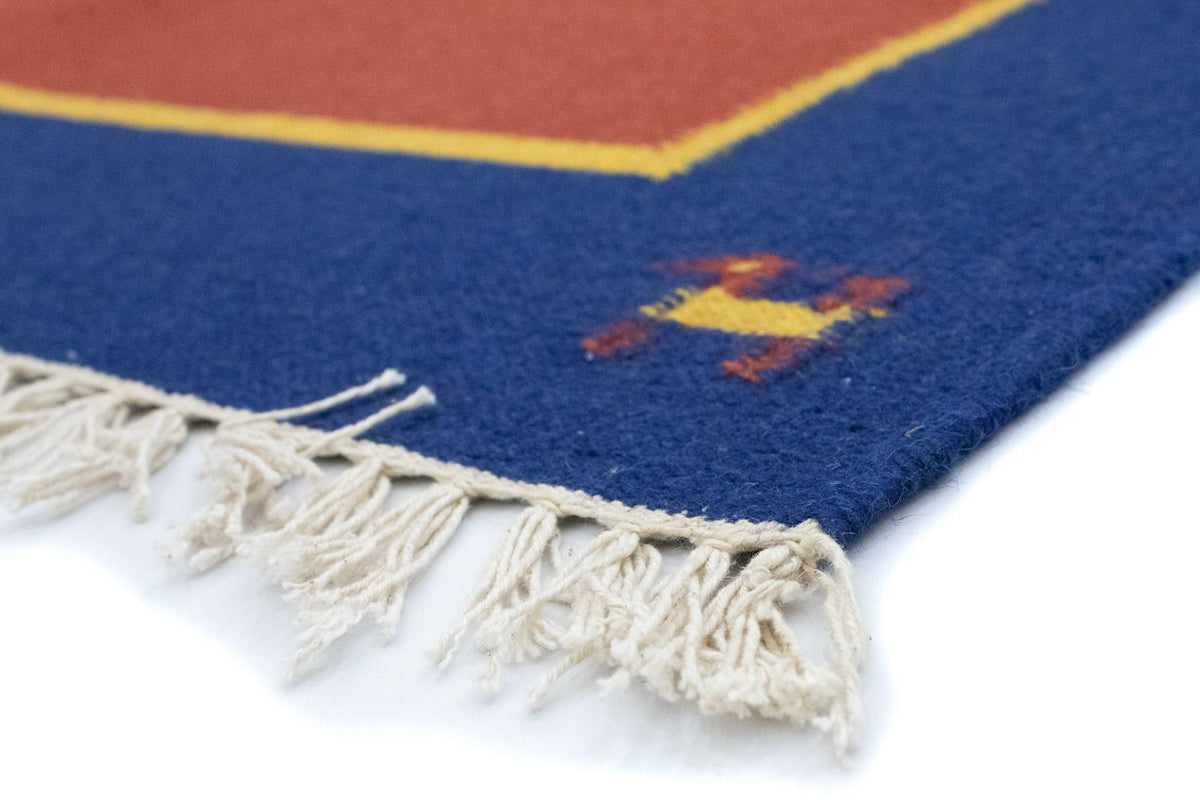 Kilim moderno Alfombra 140x200cm - Alfombra de lana
