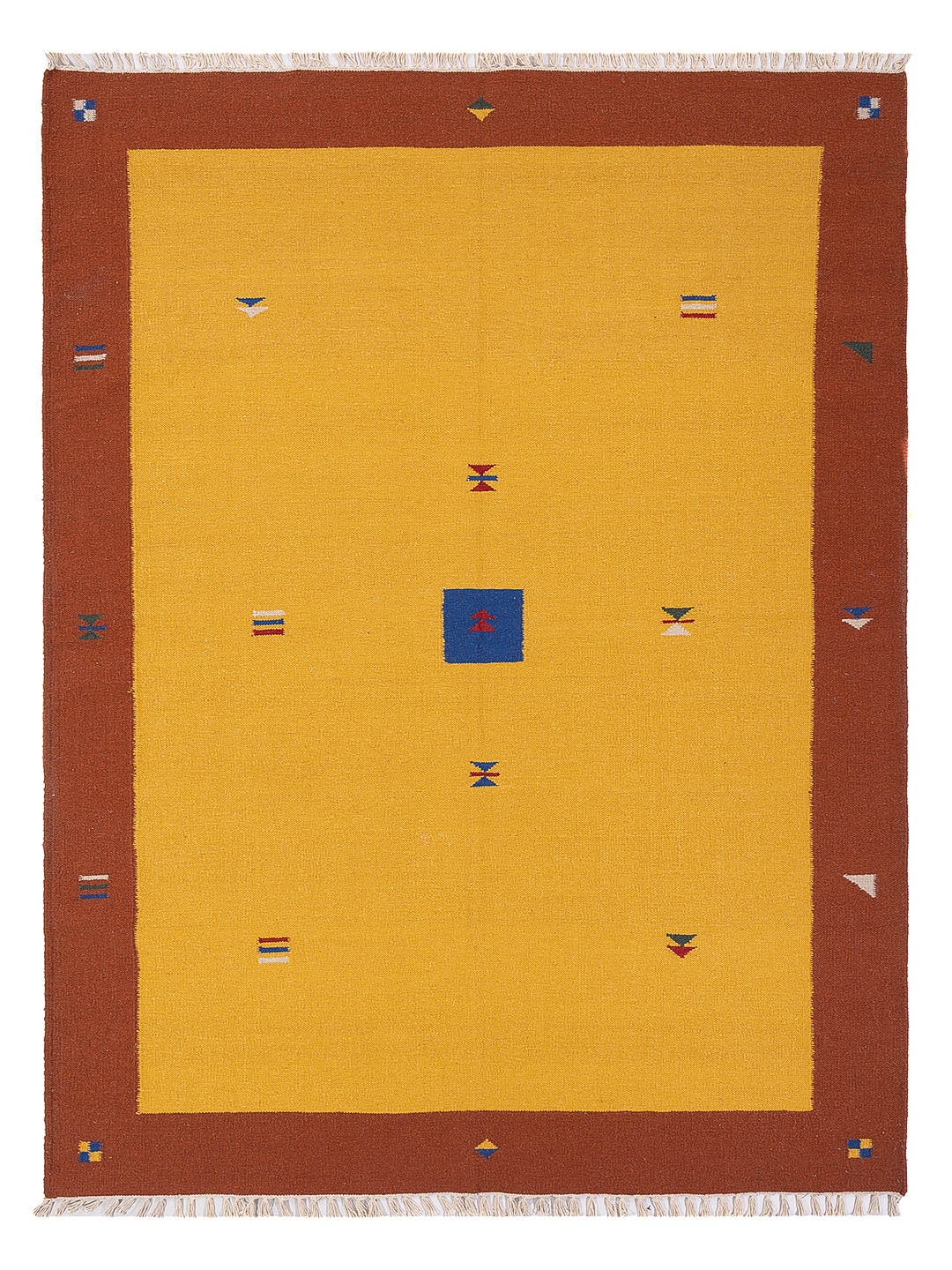 Kelim Teppich - Trendy - 240 x 170 cm - gold