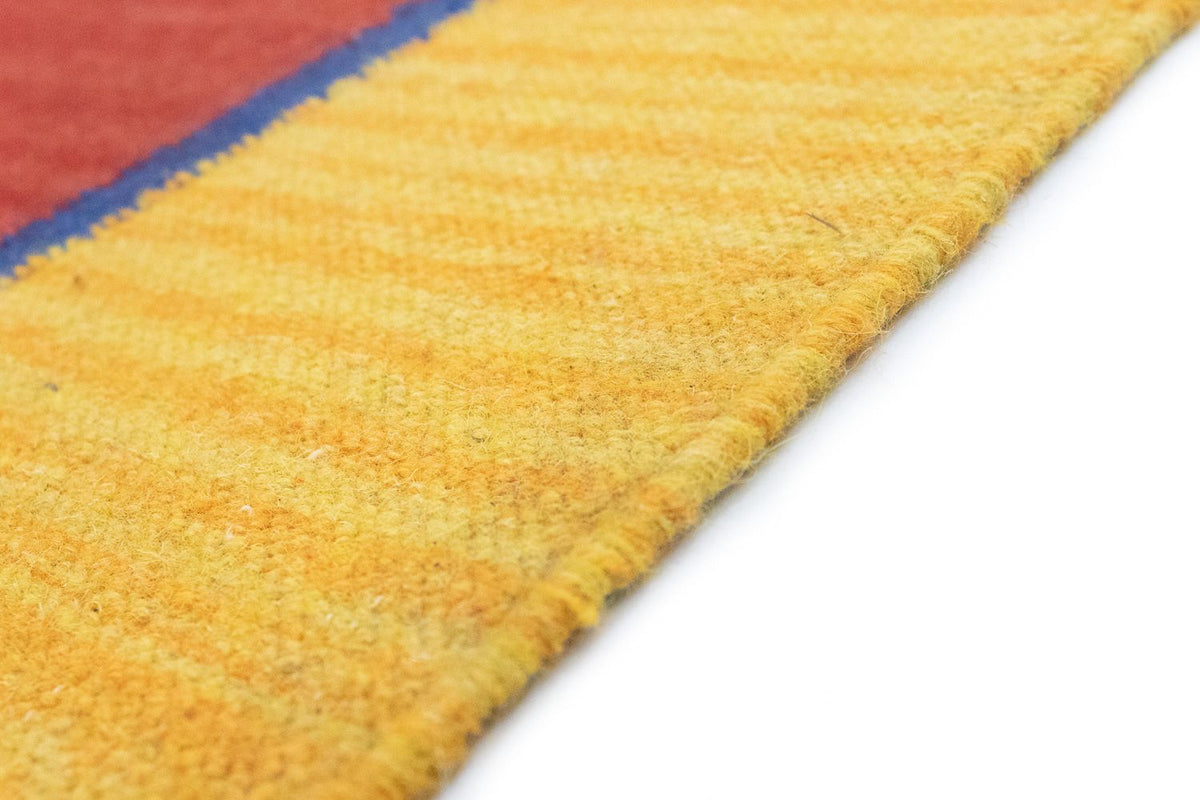 Alfombra Kelim - Tendencia - 200 x 140 cm - naranja