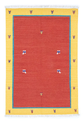 Alfombra Kelim - Tendencia - 200 x 140 cm - rojo