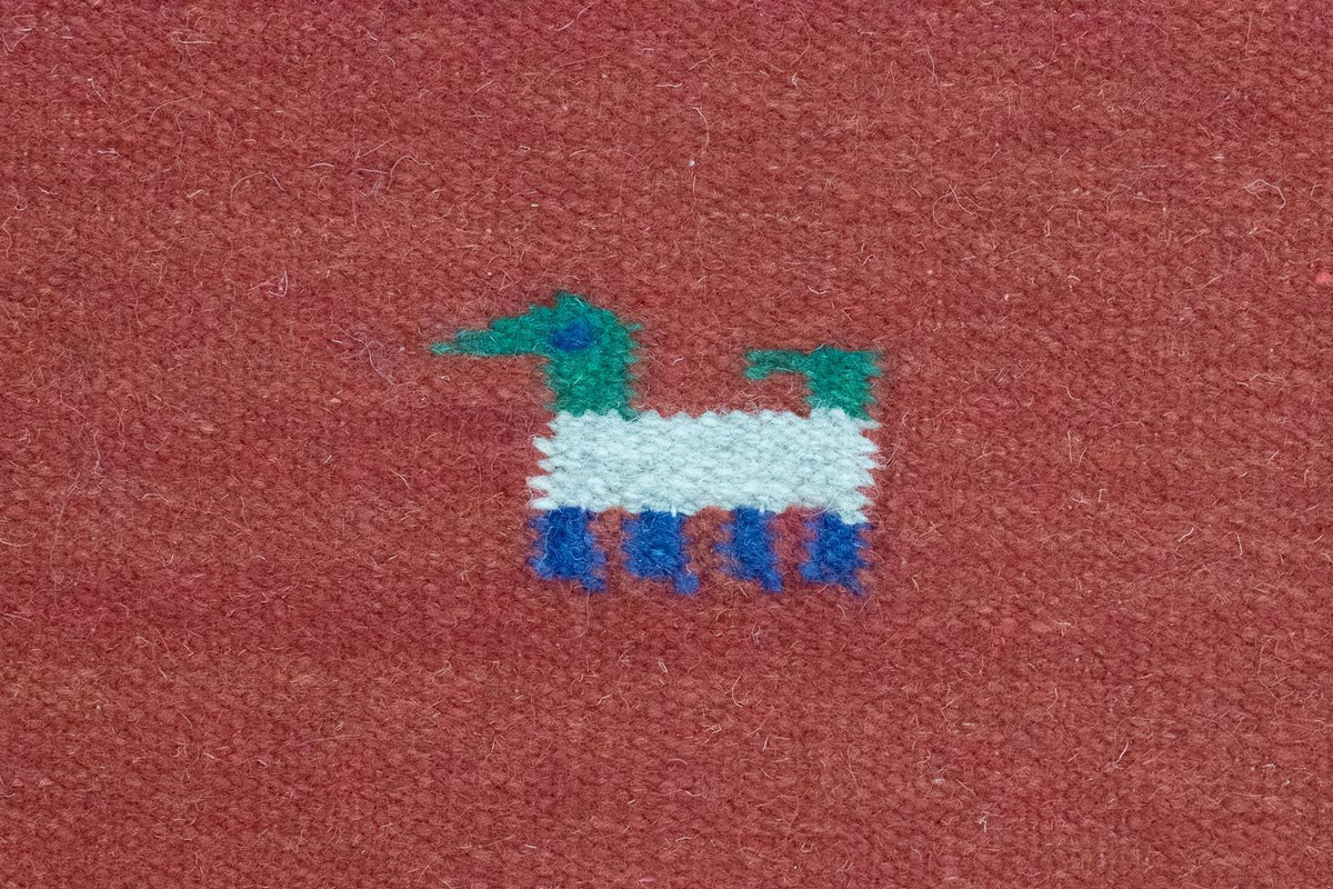 Alfombra Kelim - Tendencia - 200 x 140 cm - naranja