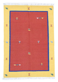 Alfombra Kelim - Tendencia - 200 x 140 cm - rojo